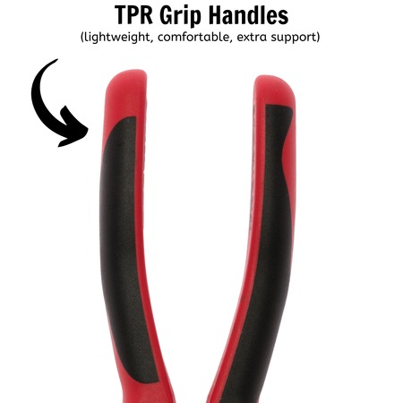 Teng Tools 6" TPR Grip Heavy Duty Mega Bite Side Cutting Pliers - MB442-6T